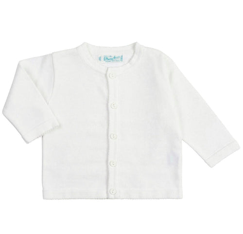 Feltman White Classic Cardigan