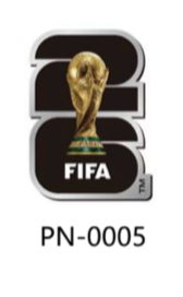 FIFA World Cup 2026 Emblem Silver Pin