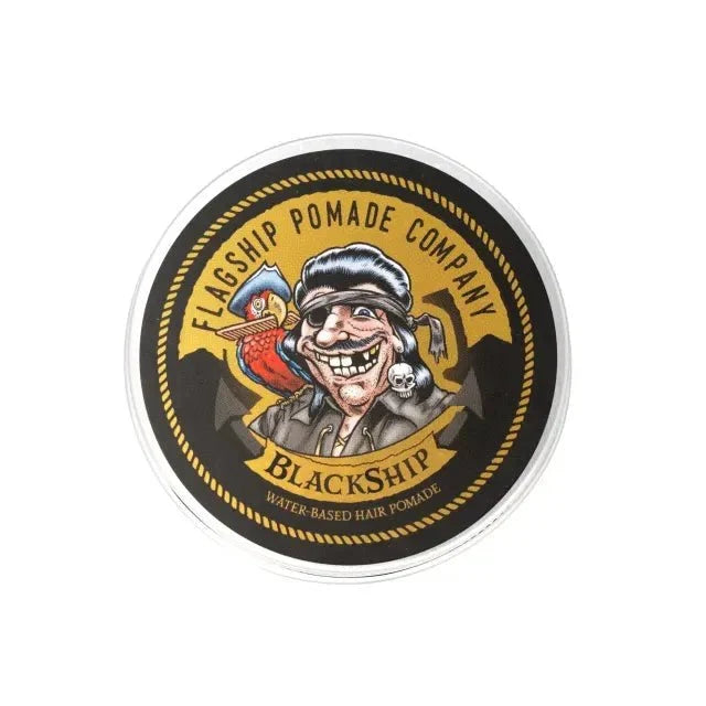 Flagship BlackShip Water Based Hair Pomade - Lockhart's Authentic Grooming Company, LLC
