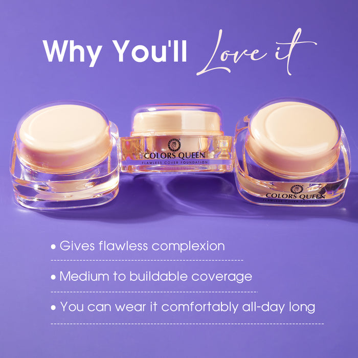 Colors Queen Flawless Cover Foundation