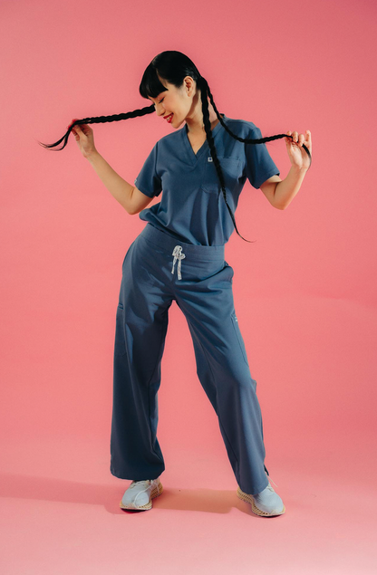 Flexitone® Custom Fit Wide Leg Women Scrub Pants