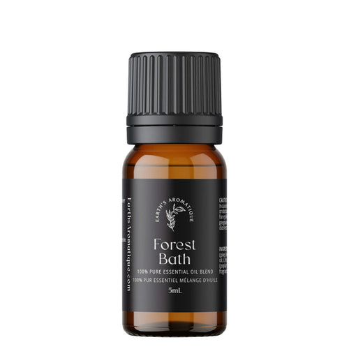 Bottle of Earth's Aromatique Forest Bath Essential Oil Blend 5mL