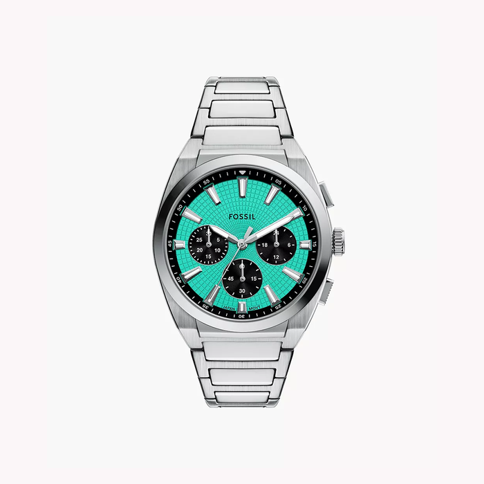 Fossil Everett Chronograph Stainless Steel Watch