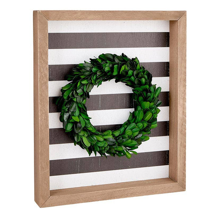 Framed Boxwood Wreath