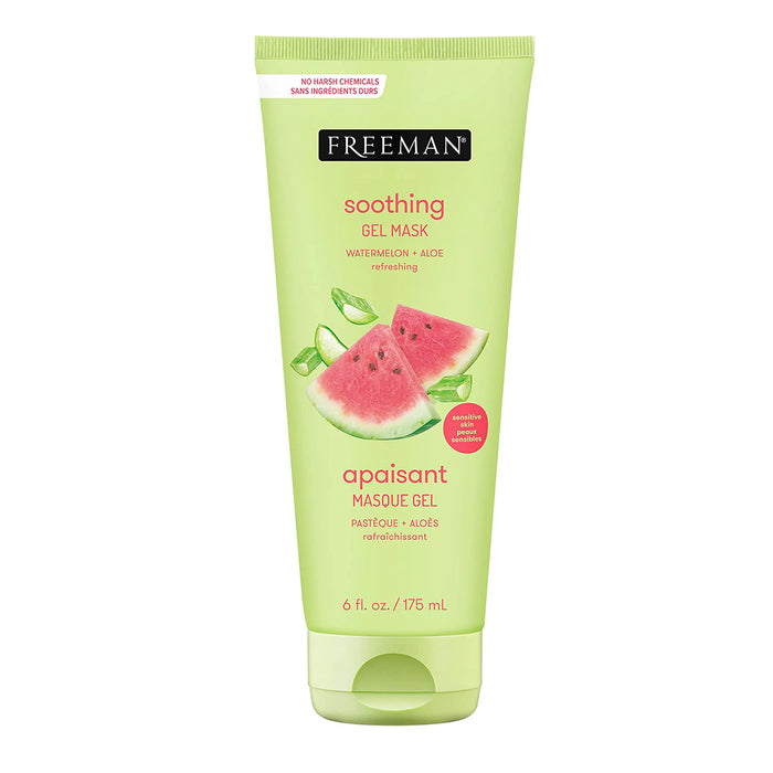 Freeman Watermelon & Aloe Soothing Gel Facial Mask 6oz/ 175ml