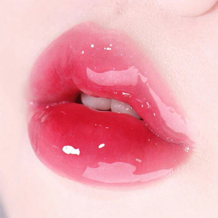 FRUITY GLASS TINT 08 LOVELY RASPBERRY – Tint Pentru Buze Cu Finish Glass Si Efect De Lungă Durata
