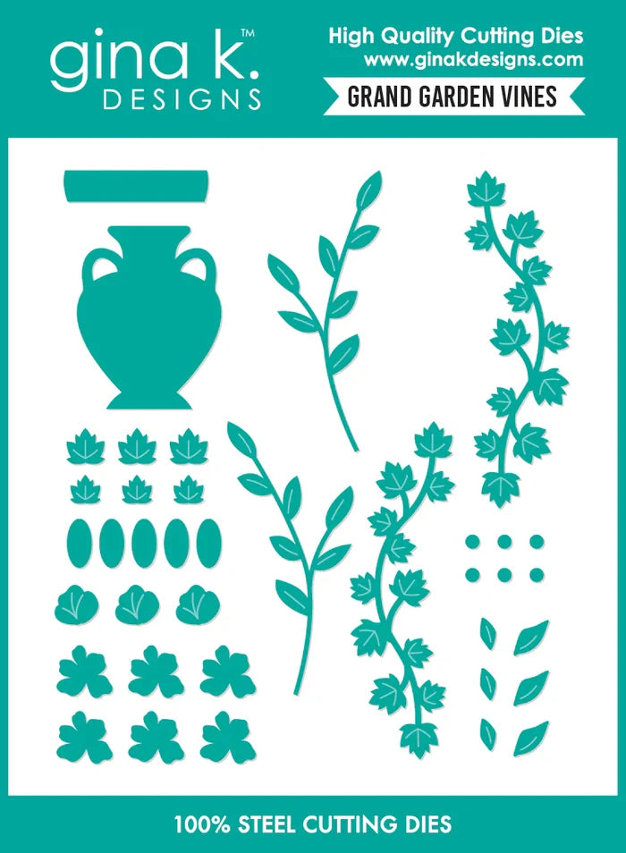 Gina K. Designs - Dies - Grand Garden Vines