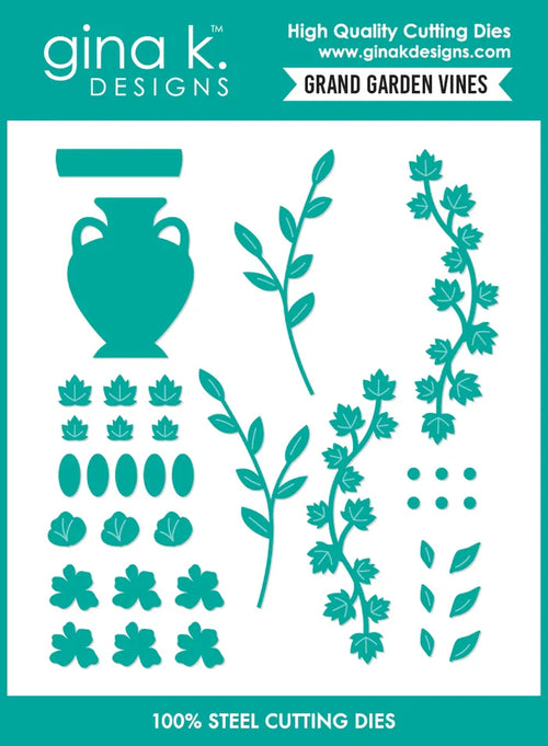 Gina K. Designs - Dies - Grand Garden Vines