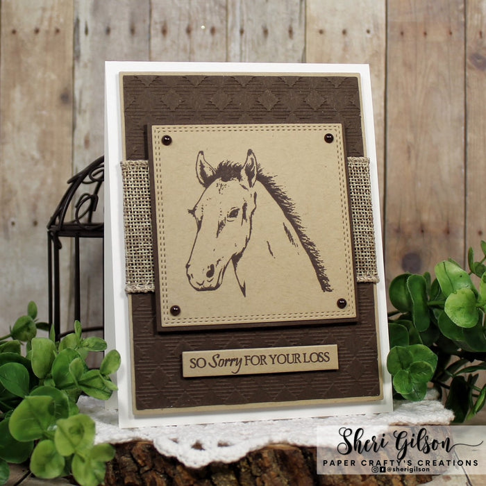 Gina K. Designs - Stamp & Die Set - Beautiful Barnyard. Melanie Muenchinger continues her nature series and follows up Farmyard Friends with the coordinating Beautiful Barnyard set. Available at Embellish Away located in Bowmanville Ontario Canada. Example by brand ambassador.
