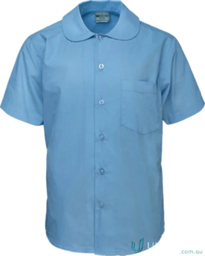 Bocini CS1405 Girls Peter Pan Collar S/S School Shirt