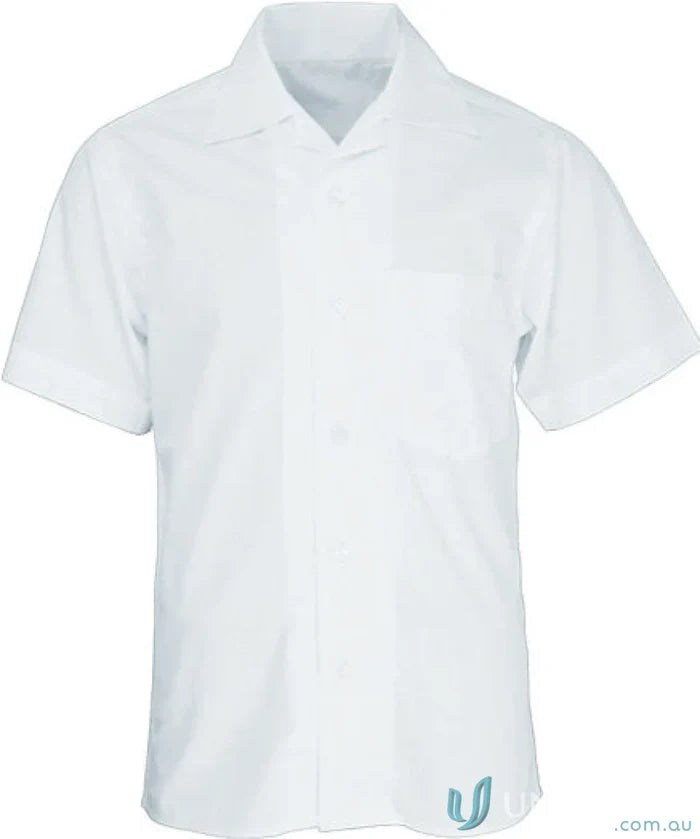 Bocini CS1308 Girls SS School Shirt in White