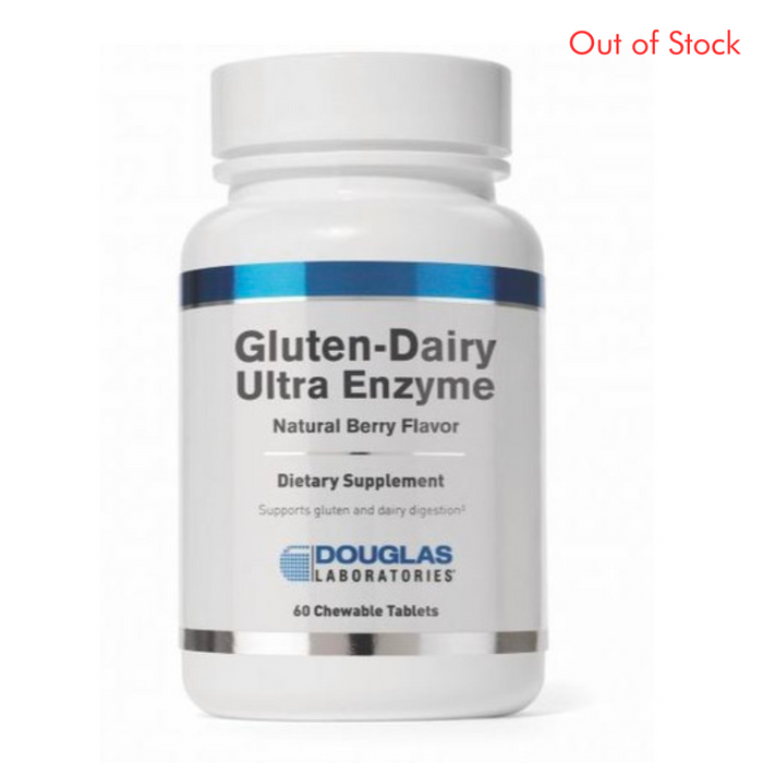 GLUTEN-DAIRY Ultra Enzyme 60 CT. by Douglas Labs