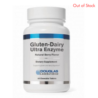 GLUTEN-DAIRY Ultra Enzyme 60 CT. by Douglas Labs