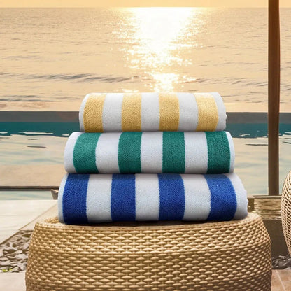 GOC Collection Cabana Pool Towels on the beach- Rifz Textiles Inc
