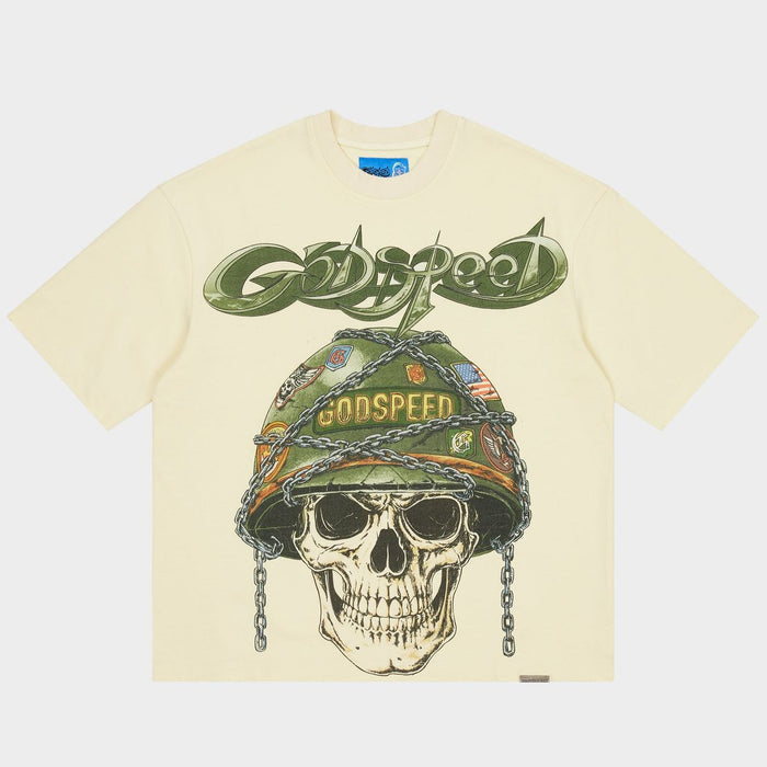 Godspeed Badges Of Honor II NG T-Shirt - Bone