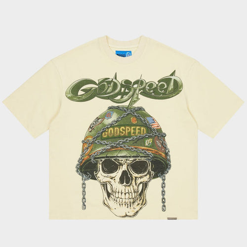 Godspeed Badges Of Honor II NG T-Shirt - Bone