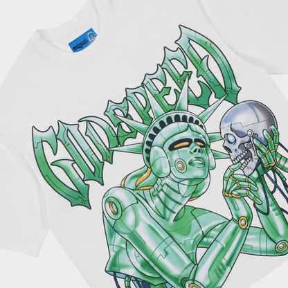 Godspeed Freedom Protocol T-Shirt - White