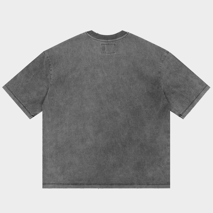 Godspeed Freedoms Protocol T-Shirt - Grey Wash