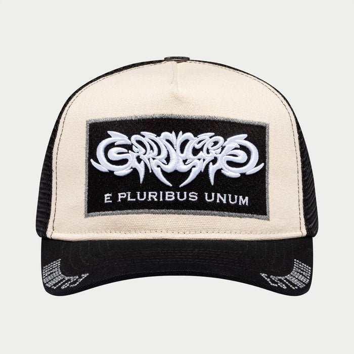 Godspeed GS E Pluribus Trucker Hat - White/Black