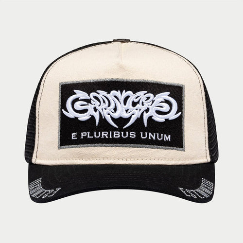 Godspeed GS E Pluribus Trucker Hat - White/Black