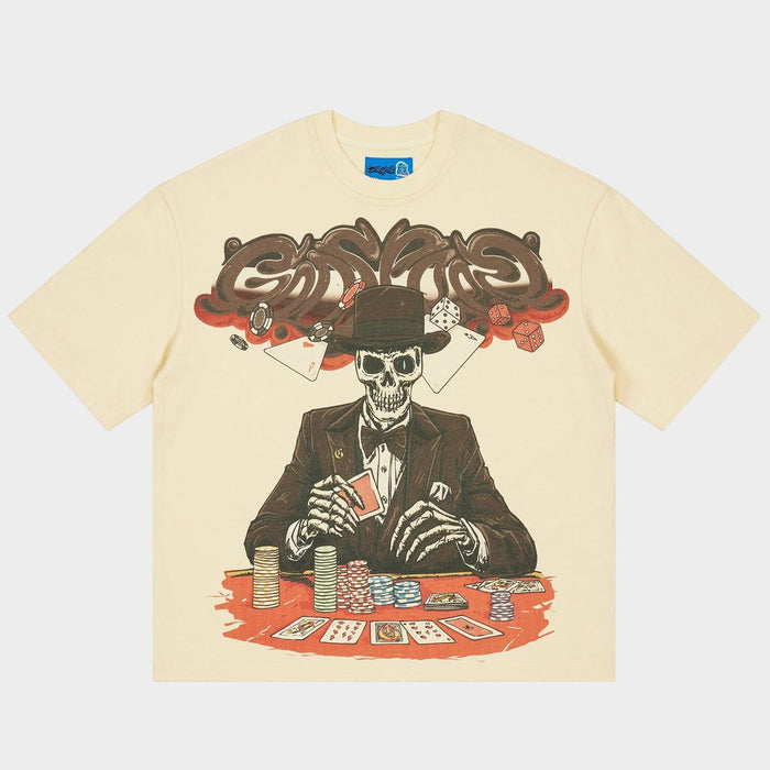 Godspeed High Stakes T-Shirt - Bone