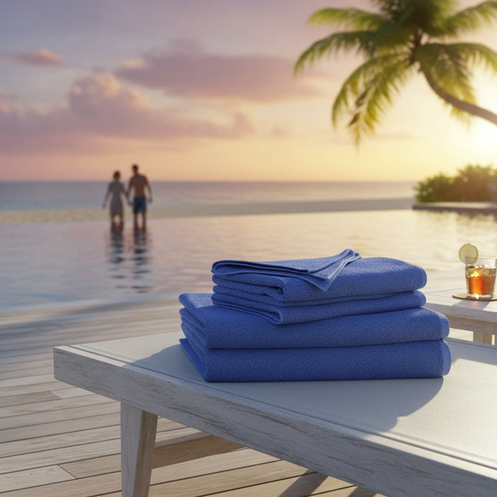 Pool Towels / Admiral Blue / 32"X66" 18.50 lb 6 PK