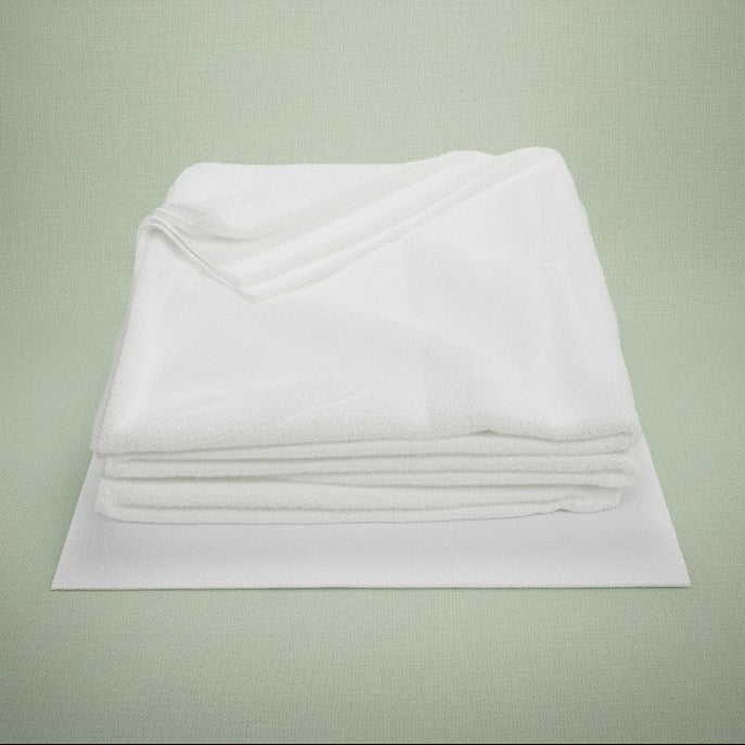 Pool Towels / White / 32"X66" 18.50 lb 2 Dz Box