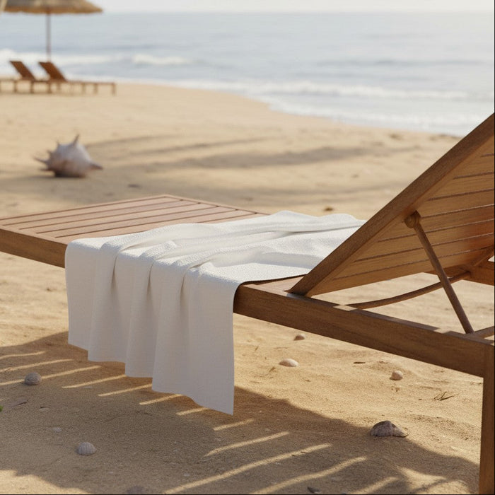 Pool Towels / White / 32"X66" 18.50 lb 6 PK