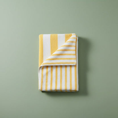 Pool Towels / Tropical Yellow Stripes / 30"X60" 9.00 lb 3 Dz Box