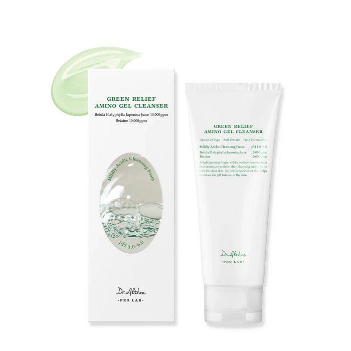 GREEN RELIEF AMINO GEL CLEANSER - Gel De Curatare Bland - skinseen.ro