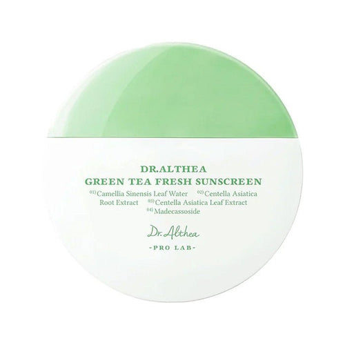 GREEN TEA FRESH SUNSCREEN - Protectie Solara Pentru Ten Acneic Cu Extract de Ceai Verde - skinseen.ro