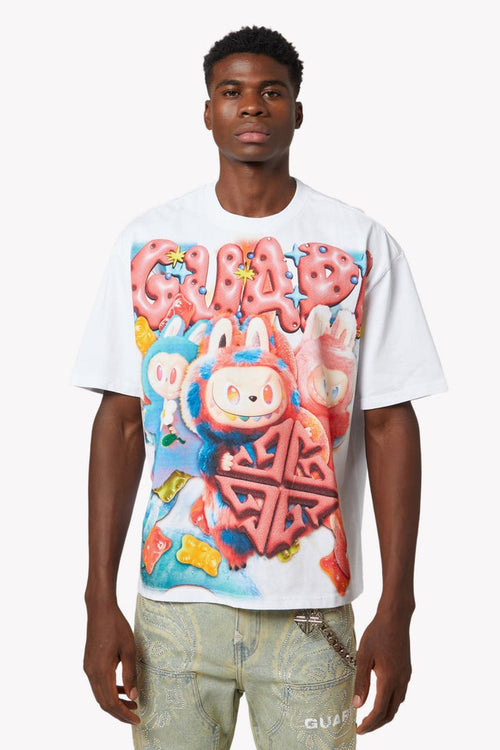 Guapi White Candy Riot Tee V2