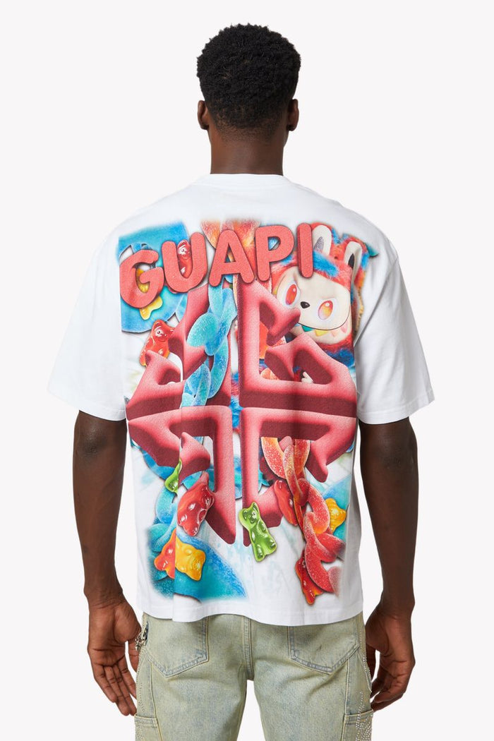 Guapi White Candy Riot Tee V2
