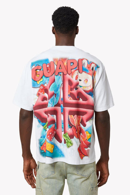 Guapi White Candy Riot Tee V2