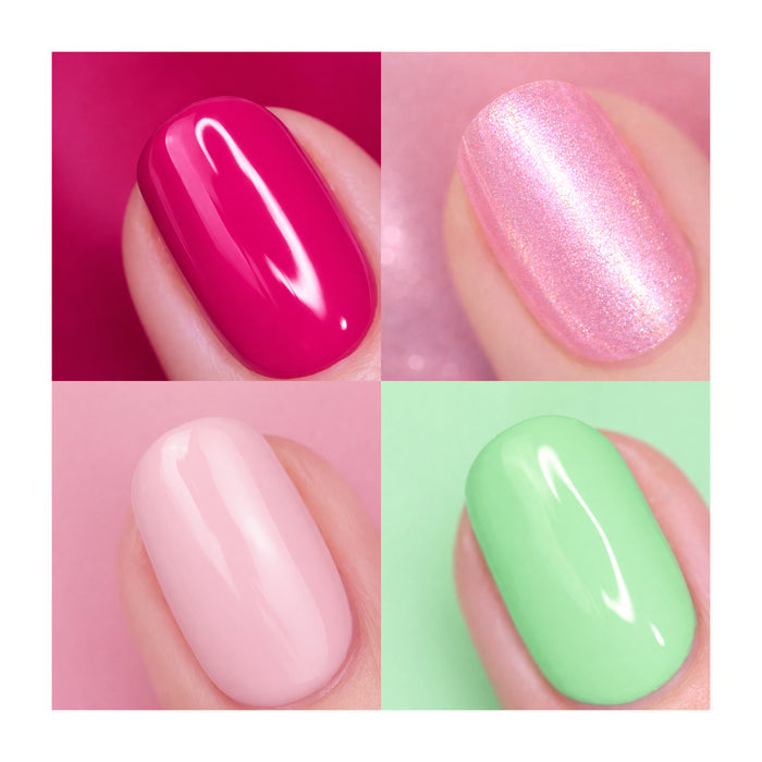 Guava Over Drama Nail Polish Quad - 1-Step Gel It's Topless
