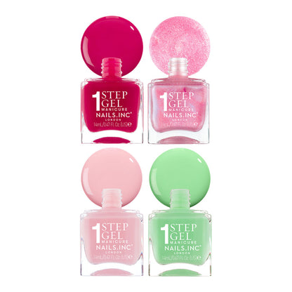 Guava Over Drama Nail Polish Quad - 1-Step Gel It's Topless