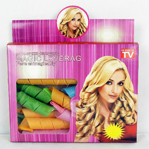 Hair Curler Magic Magic Hair Curlers 18 Piecesbox 🇨🇳