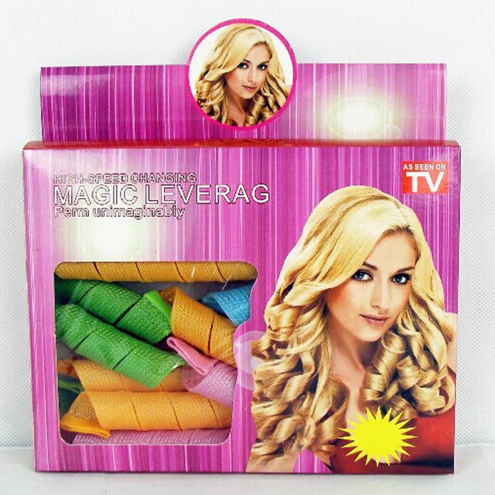 Hair Curler Magic Magic Hair Curlers 18 Piecesbox 🇨🇳