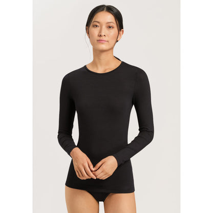 HANRO Long Sleeve Shirt - Soft Touch