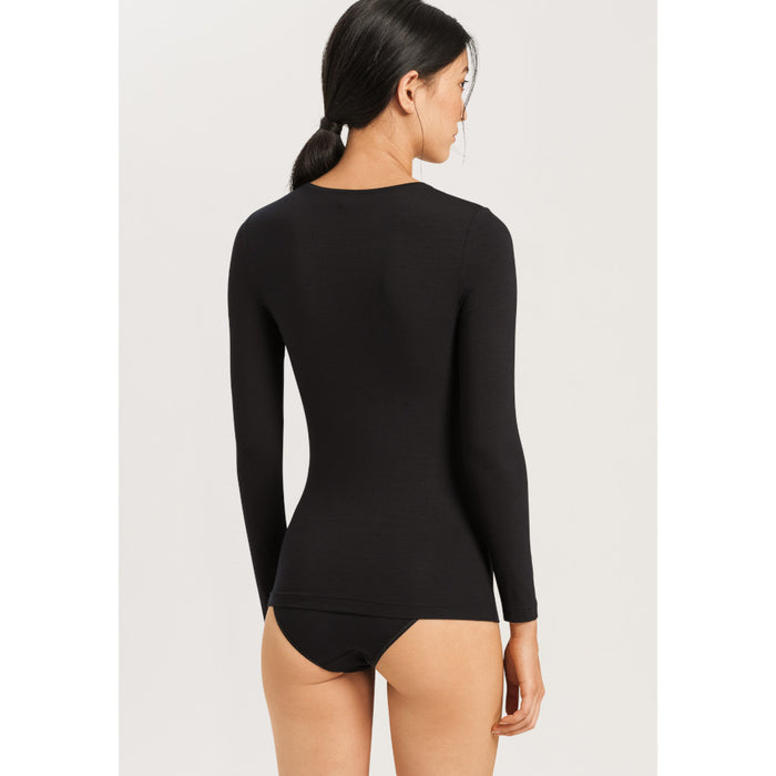 HANRO Long Sleeve Shirt - Soft Touch