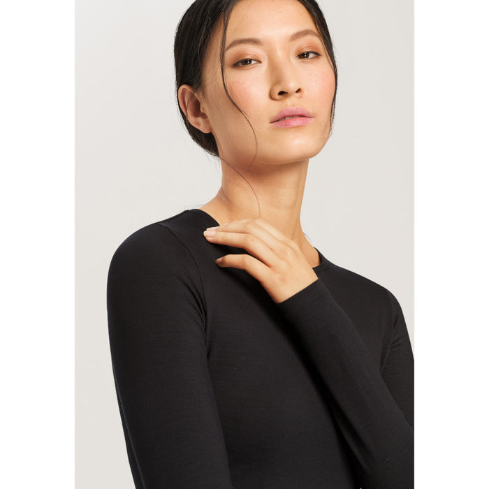 HANRO Long Sleeve Shirt - Soft Touch