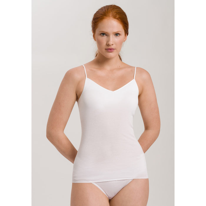 HANRO Padded Spaghetti Top - Cotton Seamless