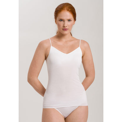 HANRO Padded Spaghetti Top - Cotton Seamless
