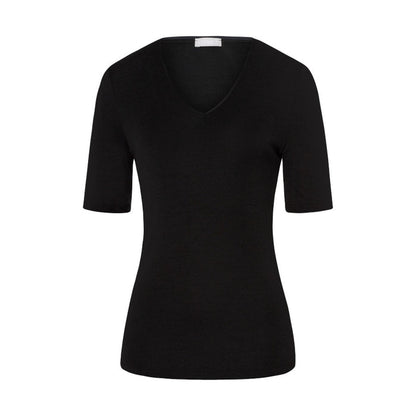 HANRO Short Sleeve Shirt - Woolen Silk