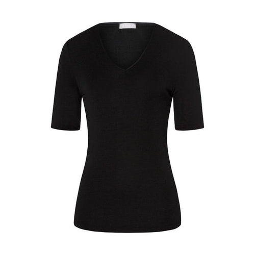 HANRO Short Sleeve Shirt - Woolen Silk