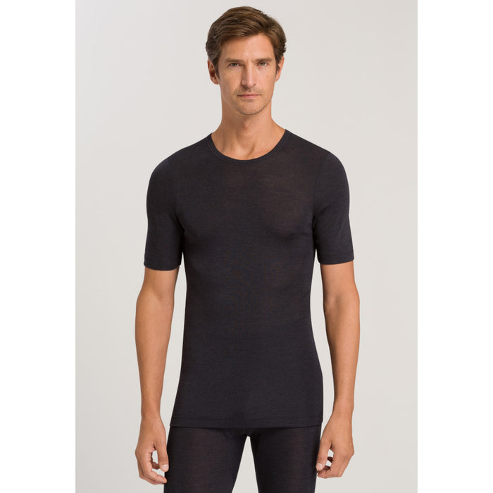 HANRO Short Sleeve Shirt - Woolen Silk