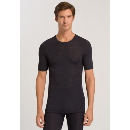 HANRO Short Sleeve Shirt - Woolen Silk