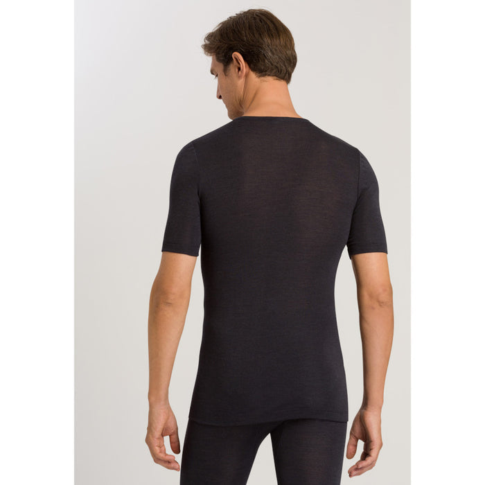HANRO Short Sleeve Shirt - Woolen Silk
