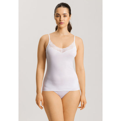 HANRO Spaghetti Top - Cotton Delight