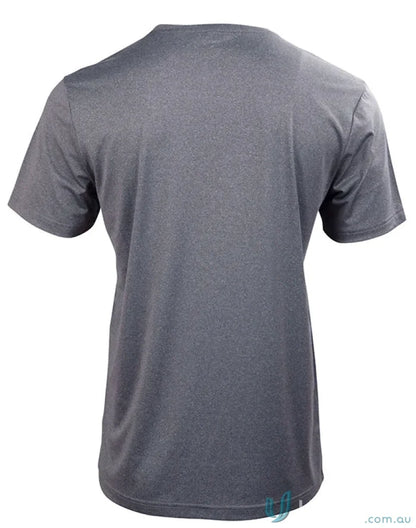 Heather grey TS45 Harland T-shirt from Winning Spirit Mens with rapid cool fabric